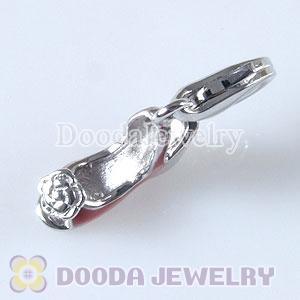 Sterling Silver Tscharm Jewelry Charms Enamel Red high-heel shoe