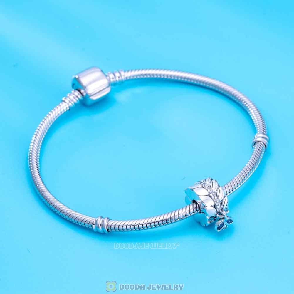 Silver Grains of Energy Clip Lock Charm