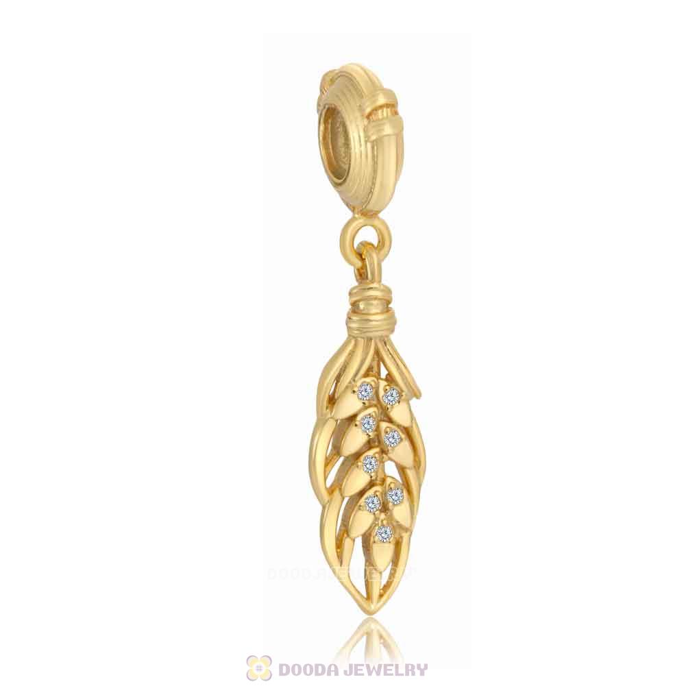 Shine Floating Grains Pendant Charm