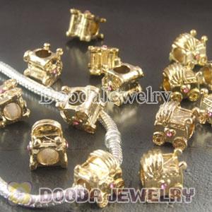 Wholesale European style silver plated beads and charms