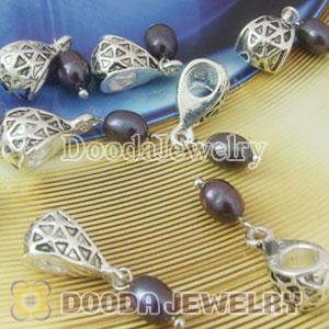 Wholesale European style silver plated beads and charms
