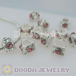 Wholesale European style silver plated beads and charms