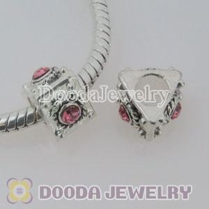 Wholesale European style silver plated beads and charms