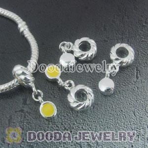 Wholesale European style silver plated beads and charms