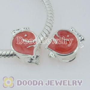 Wholesale European style silver plated beads and charms