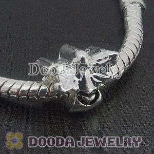Wholesale European style silver plated beads and charms