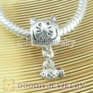 Wholesale European style silver plated beads and charms