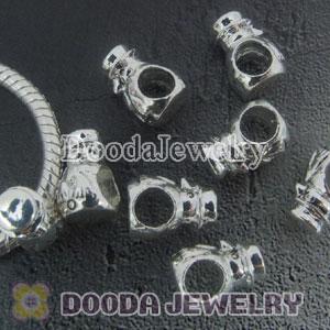 Wholesale European style silver plated beads and charms