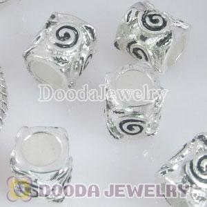 Wholesale European style silver plated beads and charms