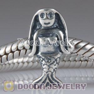 925 Sterling Silver European Style sea-maiden charm Beads