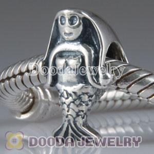 925 Sterling Silver European Style sea-maiden charm Beads