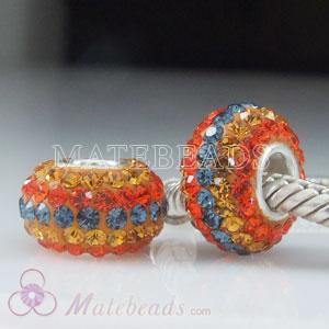 Austrian crystal European style beads