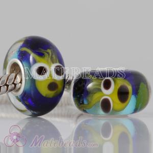 Environmental Lampwork Bart Simpson glass beads