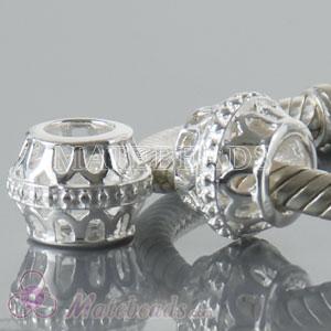 2010 Latest Silver Hollow Beads