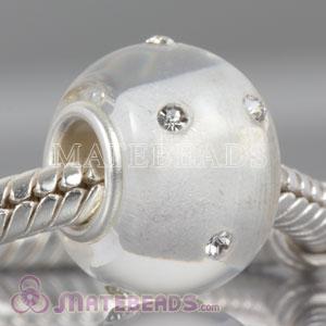 Kerastyle crystal Glass Bead with Crystal