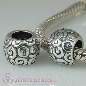 European sterling silver charm beads