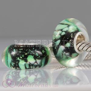 European christmas Lampwork glass beads