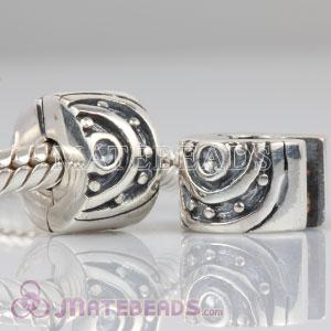 Sterling Silver Clip Beads European Compatible
