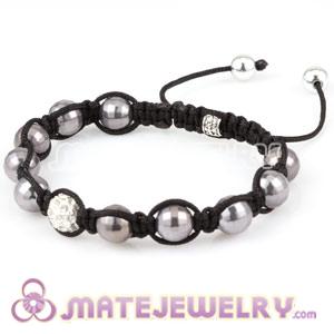 Wholesale Sambarla Bracelet Black Crystal Ball Beads