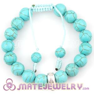 Turquoise and Sterling Silver Beads Tscharm Jewelry Sambarla Bracelet Wholesale