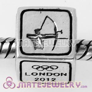 Sterling Silver European Archery Beads London 2012 Olympics Charms