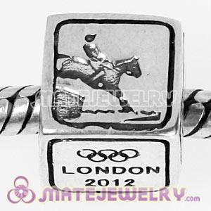 Sterling Silver European Equestrian Eventing Beads London 2012 Olympics Charms