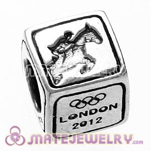 Sterling Silver European Equestrian Jumping Beads London 2012 Olympics Charms
