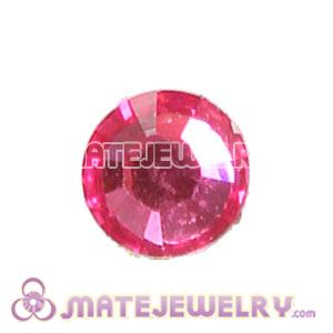 Wholesale Pink Resin Crystal Beads Earphone Jack Accessory For iphone 