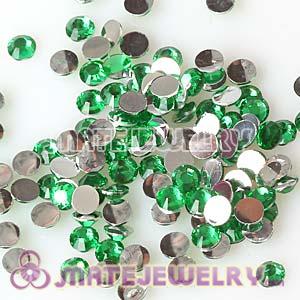 Wholesale Green Resin Crystal Beads Earphone Jack Accessory For iphone 