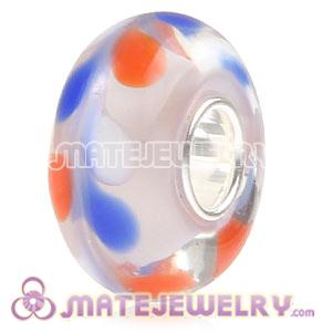 Top Class European Glass Vines Bead With 925 Silver Core
