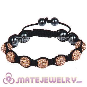 Wholesale Bargain Price Handmade Pave Rose Crystal TresorBeads Bracelets