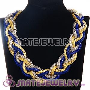 Fashion Rock Punk Multi Strand Chunky Braided Snake Chain Collar Necklaces