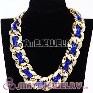 Punk Rock Plated Chunky Link Chains Choker Necklaces