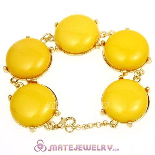 Hot Sale Yellow Bead Bubble Bracelets Wholesale