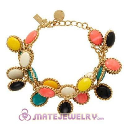 2012 Fashion Colorful Resin Bead Bubble Bracelets
