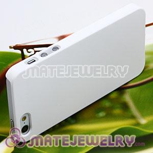 Ultra Slim White Frosted Hard Cover Cases For iPhone5 Gen 5th 5G