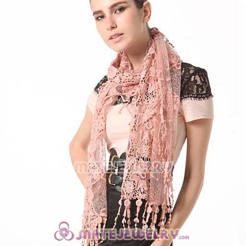 New Arrival Autumn And Winter Lace Tassel Scarves Pashmina Shawl Scarf