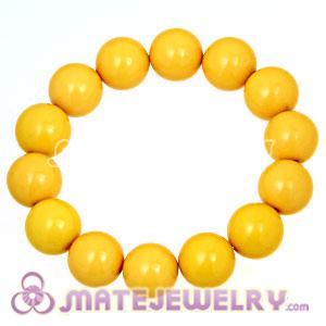 Wholesale Yellow Bead Bubble Bracelet 