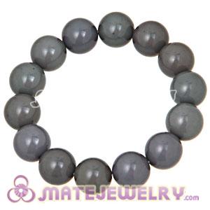 Wholesale Grey Bead Bubble Bracelet 