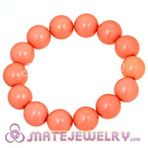 Wholesale Orange Bead Bubble Bracelet 