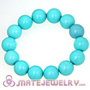 Wholesale Turquoise Color Bead Bubble Bracelet 