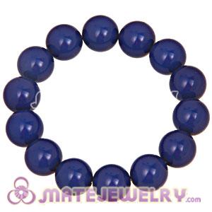 Wholesale Navy Bead Bubble Bracelet 