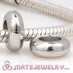Wholesale Silver Plated Alloy European Spacer Charm Beads