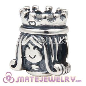 Wholesale 925 Sterling Silver Queen Charm Beads 