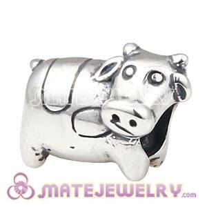 Wholesale 925 Sterling Silver Cow Charm Beads 