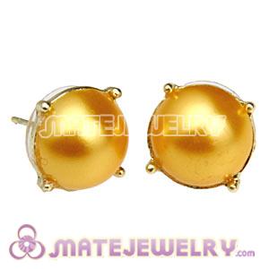 Fashion Gold Plated Golden Bubble Stud Earring Wholesale