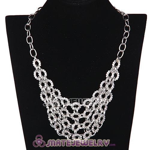 2013 Fashion Costume Jewelry Ladies Crystal Chunky Chain Necklace