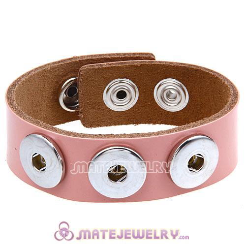 Wholesale Noosa Amsterdam Leather Bracelets Pink