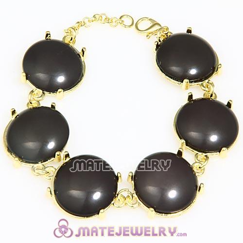 Wholesale Lollies Grey Mini Bubble Bead Bracelets