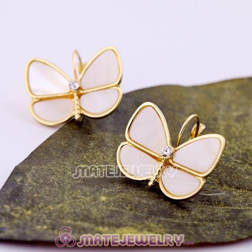2013 Design Brand Nature Shell Butterfly Earrings Wholesale